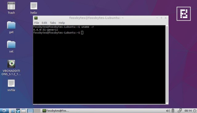 lubuntu-kernel-versions